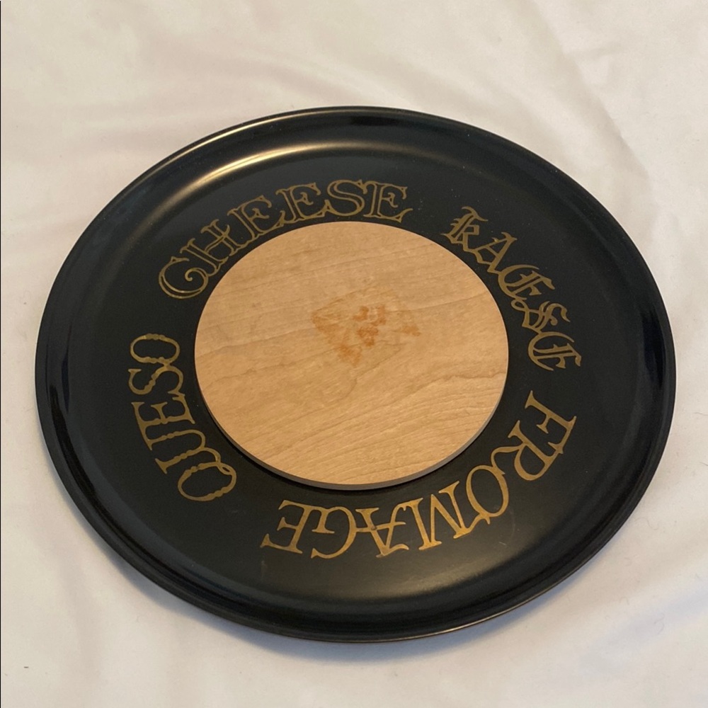 Couroc Cheese Plate